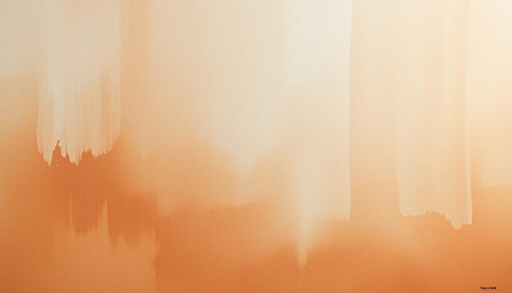 A richly textured painted canvas backdrop for professional photography, featuring an elegant, abstract design with soft brush strokes and harmonious colors blending warm earth tones and subtle cool accents. The foreground should be gently illuminated with soft, diffused lighting to evoke a serene and sophisticated atmosphere, ensuring no harsh shadows are present. The middle of the composition focuses on the canvas texture, highlighting its depth and grain, inviting visual exploration. The background remains blurred to enhance the sense of depth and provide a sense of space. A shallow depth of field emphasizes the texture while maintaining a clean and minimalist aesthetic. Ideal for professional portraits, the backdrop conveys an atmosphere of artistry, differentiation, and refined visual interest, serving as a stunning yet unobtrusive setting for various subjects. A richly textured painted canvas backdrop for professional photography, featuring an elegant, abstract design with soft brush strokes and harmonious colors blending warm earth tones and subtle cool accents. The foreground should be gently illuminated with soft, diffused lighting to evoke a serene and sophisticated atmosphere, ensuring no harsh shadows are present. The middle of the composition focuses on the canvas texture, highlighting its depth and grain, inviting visual exploration. The background remains blurred to enhance the sense of depth and provide a sense of space. A shallow depth of field emphasizes the texture while maintaining a clean and minimalist aesthetic. Ideal for professional portraits, the backdrop conveys an atmosphere of artistry, differentiation, and refined visual interest, serving as a stunning yet unobtrusive setting for various subjects.
