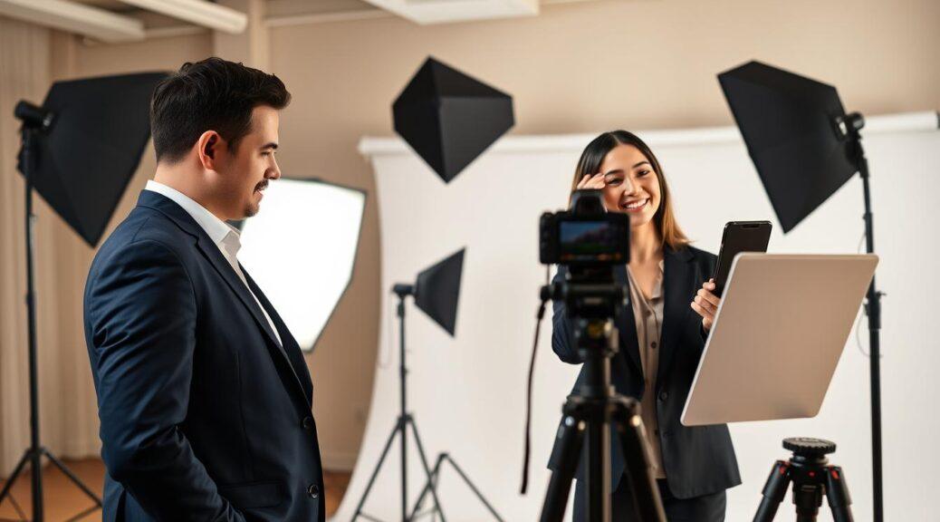 headshot session preparation