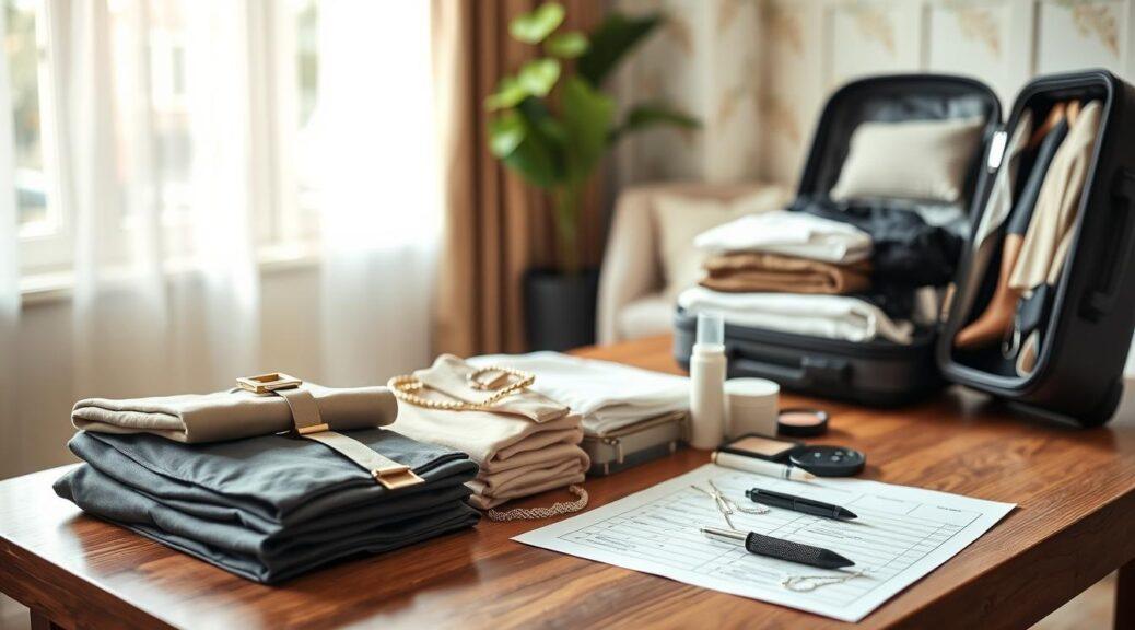 packing checklist
