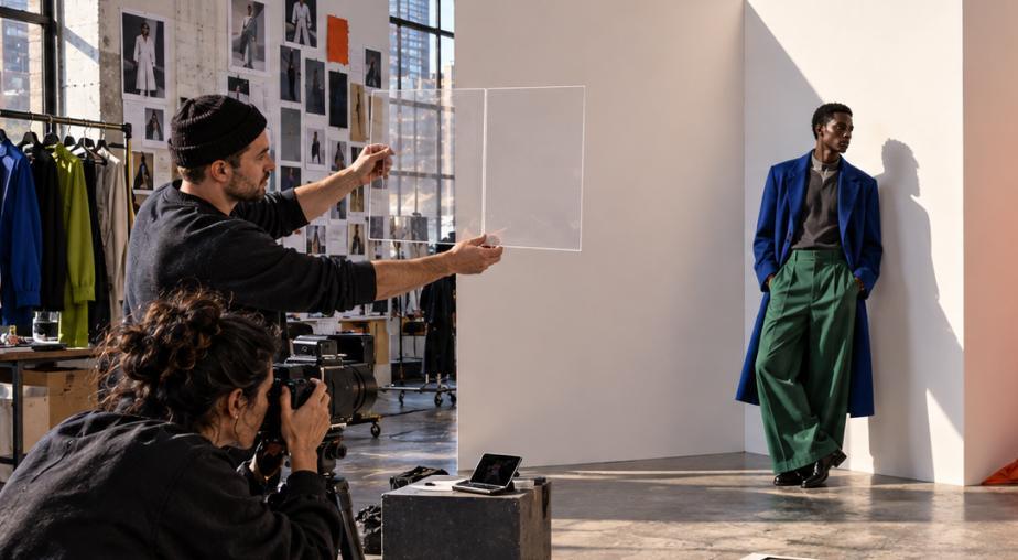 Editorial Fashion Shoot in Industrial Loft
