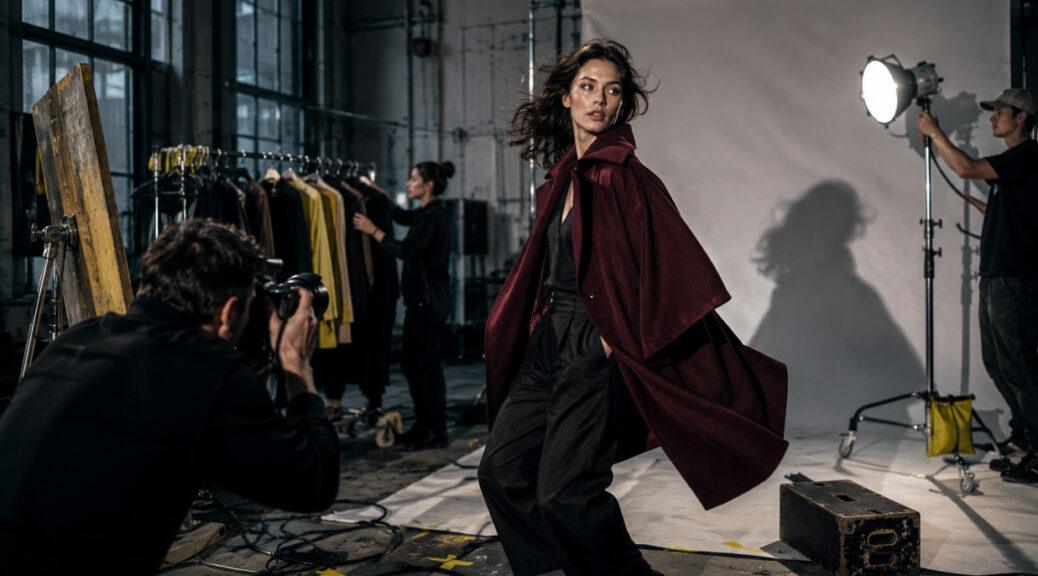 Industrial Studio Fashion Shoot