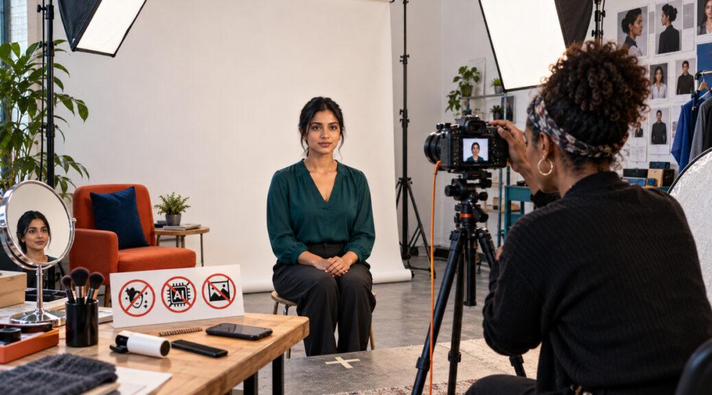 Modern Portrait Studio Setup