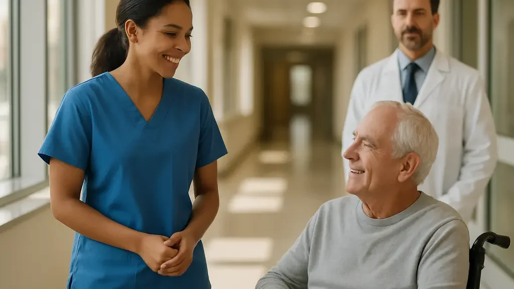 Scrubs Vs Formal Attire options prepared for a healthcare image session