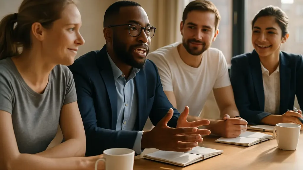 Workplace dress codes shown through polished casual office outfits